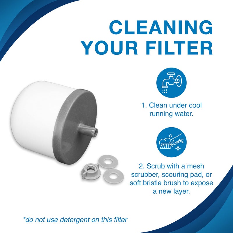 ZENWATER Genuine Micro Ceramic Dome Filter Replacement - Exclusively for Zen Water Countertop Gravity Filtration System - Clean and Mineral-Rich Hydration - Image 5